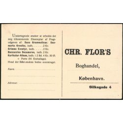 K&oslash;benhavn - Nyhavn - Reklame p&aring; bagside!