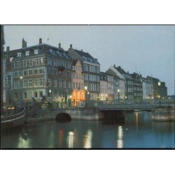 K&oslash;benhavn - Aftenstemning i Nyhavn - St.101702