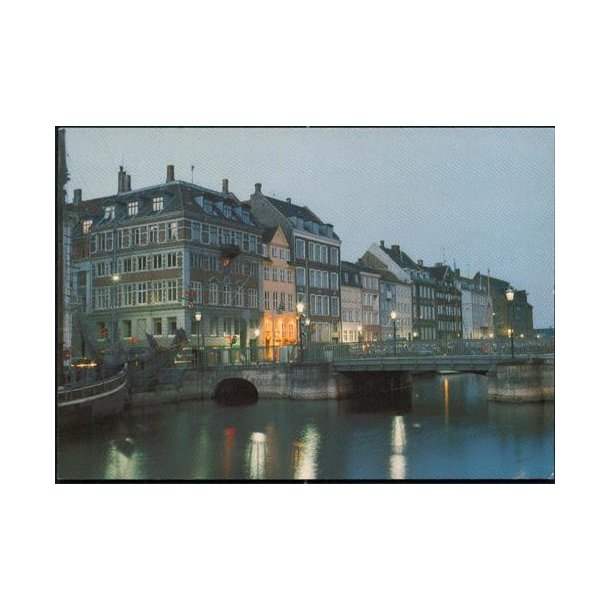K&oslash;benhavn - Aftenstemning i Nyhavn - St.101702