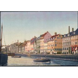 K&oslash;benhavn -Nyhavn med gamle Huse - W-M