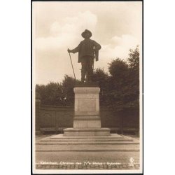 K&oslash;benhavn - Christian den IVs Statue i Nyboder.