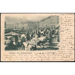 Hilsen fra K&oslash;benhavn - Gammel Strand - B.M. u/n