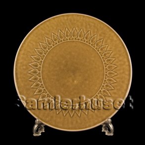 Relief Fad rundt p&aring; fod 27 cm. - Quistgaard Design.