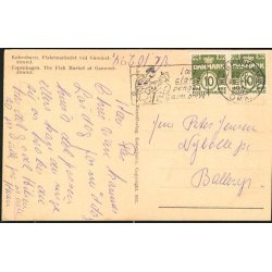 K&oslash;benhavn - Fiskemarked p&aring; Gammel Strand.J.M. 961