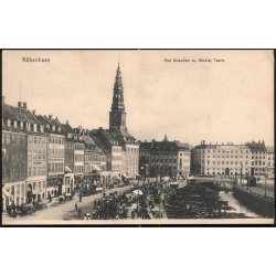 K&oslash;benhavn - Ved Stranden m. Nicolaj Taarn . u/n