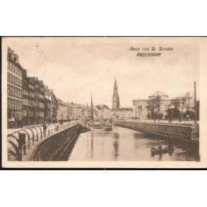 K&oslash;benhavn - Parti fra Gammel Strand. D.L.620