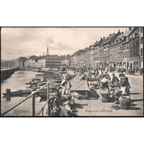 K&oslash;benhavn - Parti fra Gammel Strand. St. 704