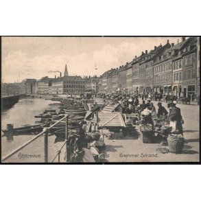 K&oslash;benhavn - Parti fra Gammel Strand. St. 704