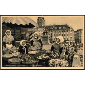 K&oslash;benhavn - Fiskekoner ved Gammel Strand - K. 359