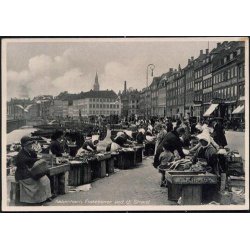 K�benhavn - Fiskekoner ved Gammel Strand - I.u/n
