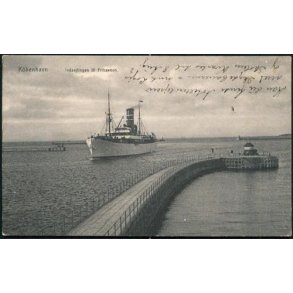 Kbenhavn - Indsejling til Frihavnen - N.619