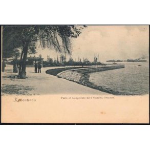 Kbenhavn - Parti af Langelinie med Camera Obscura
