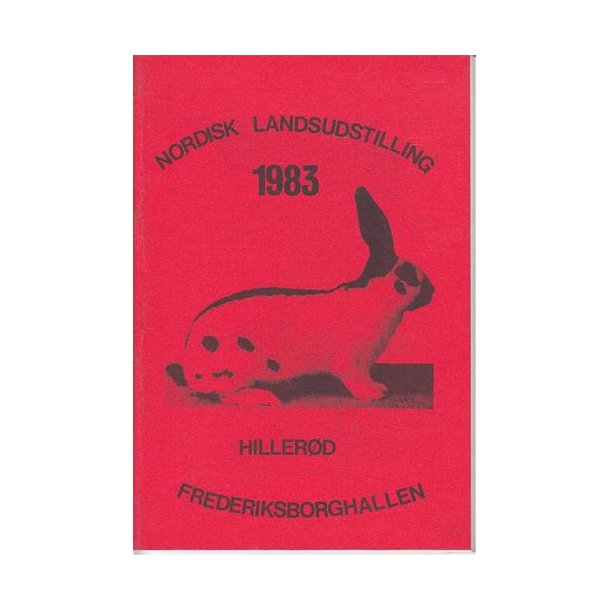 LU - 1983 - Danmarks Kaninavlerforening. Katalog.