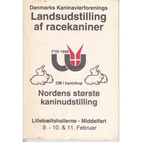 LU - 1996 - Danmarks Kaninavlerforening. Katalog.