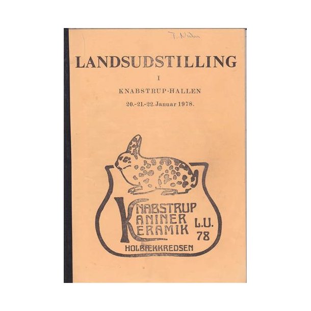 LU - 1978 - Danmarks Kaninavlerforening. Katalog.