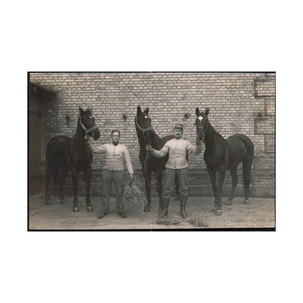 Fotokort Ukendt - Soldater -Ubrugt