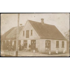 Fotokort Ukendt - K�bmand -Ubrugt