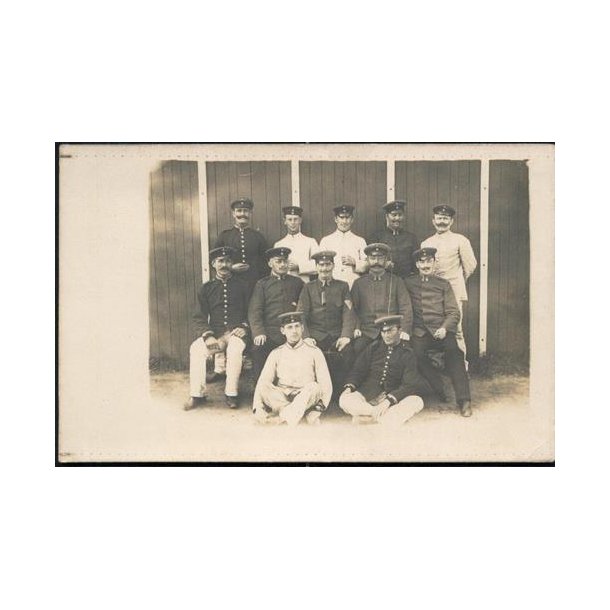 Fotokort Ukendt - Soldater -Ubrugt