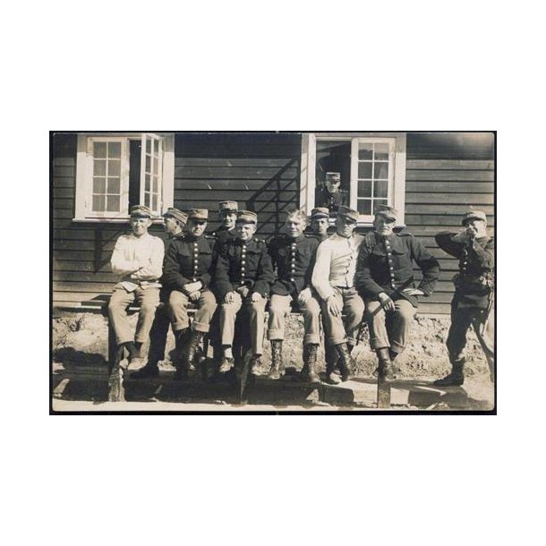 Fotokort Ukendt - Soldater -Ubrugt