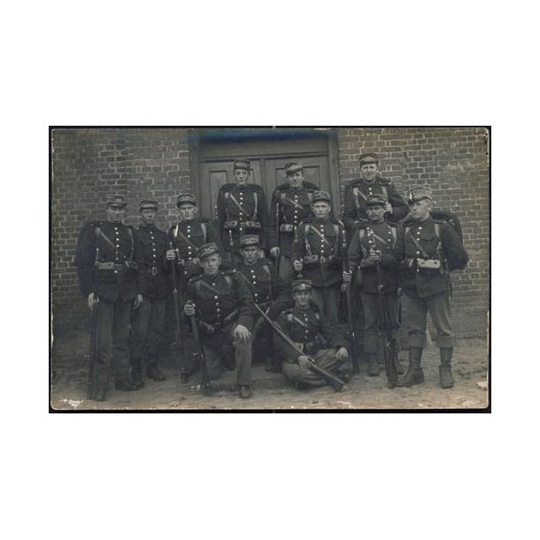 Fotokort Ukendt - Soldater -Ubrugt