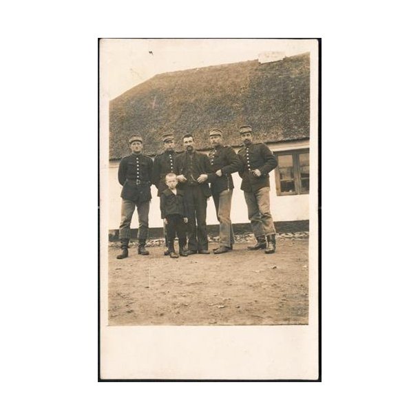 Fotokort Ukendt - Soldater -Ubrugt