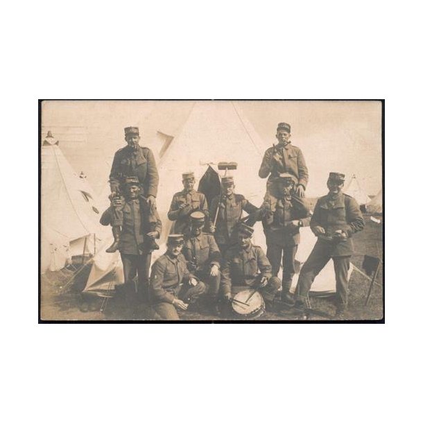 Fotokort Ukendt - Soldater -Ubrugt