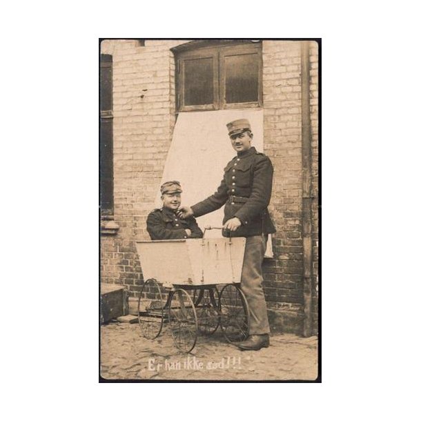 Fotokort Ukendt - Soldater -Ubrugt