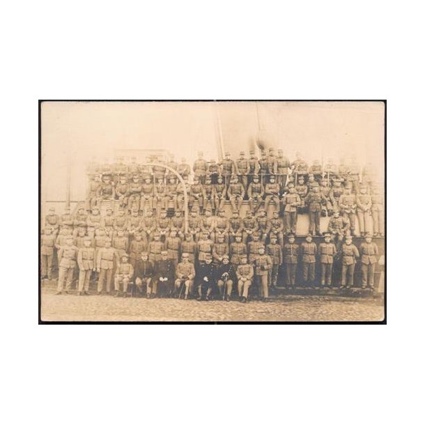 Fotokort Ukendt - Soldater -Ubrugt