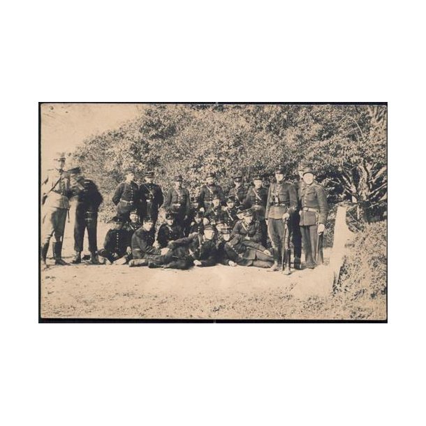 Fotokort Ukendt - Soldater -Ubrugt