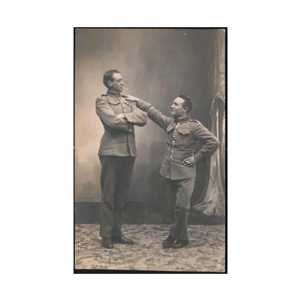 Fotokort Ukendt - Soldater. - Ubrugt