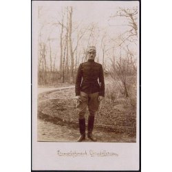 Fotokort Ukendt - Preimerl&oslash;jtnant Christoffersen.