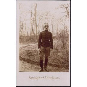 Fotokort Ukendt - Preimerl&oslash;jtnant Christoffersen.