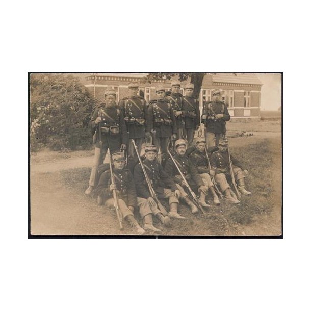 Fotokort Ukendt - Soldater - Ukendt