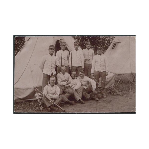 Fotokort Ukendt - Soldater - Ubrugt