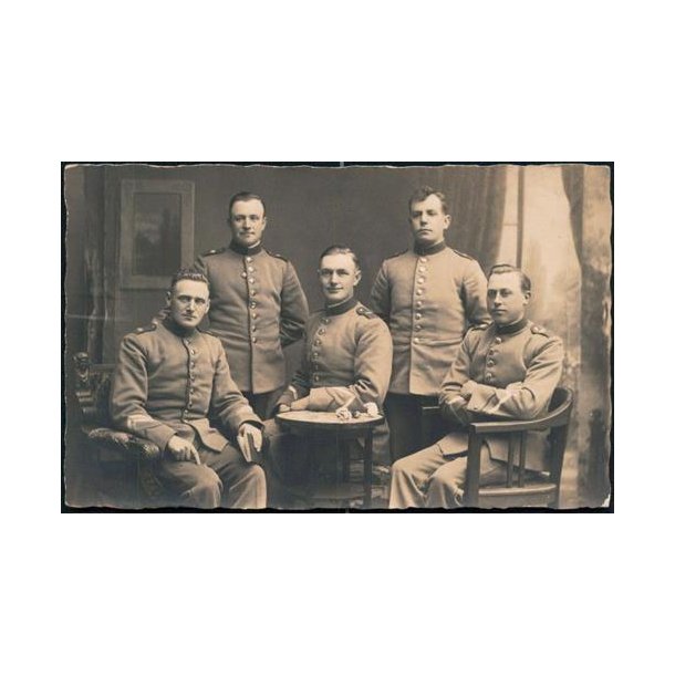 Fotokort Ukendt - Soldater - Ubrugt