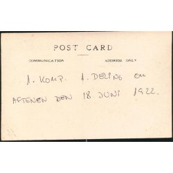 Fotokort Ukendt - Soldater - Ubrugt