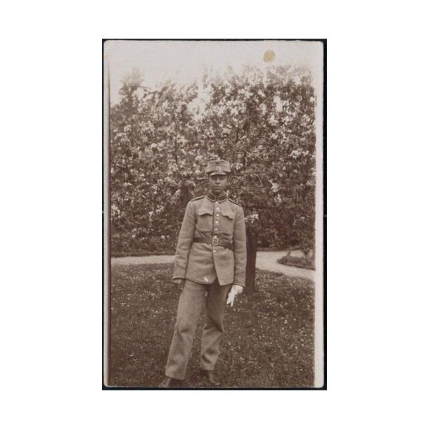 Fotokort Ukendt - Soldat - Ubrugt