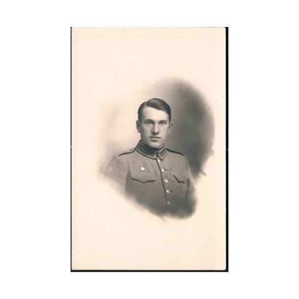 Fotokort Ukendt - Soldat - Ubrugt