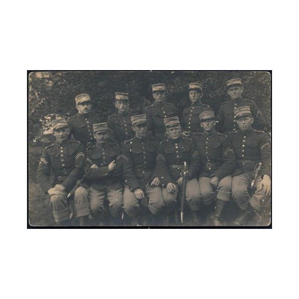 Fotokort Ukendt - Soldater - Ubrugt