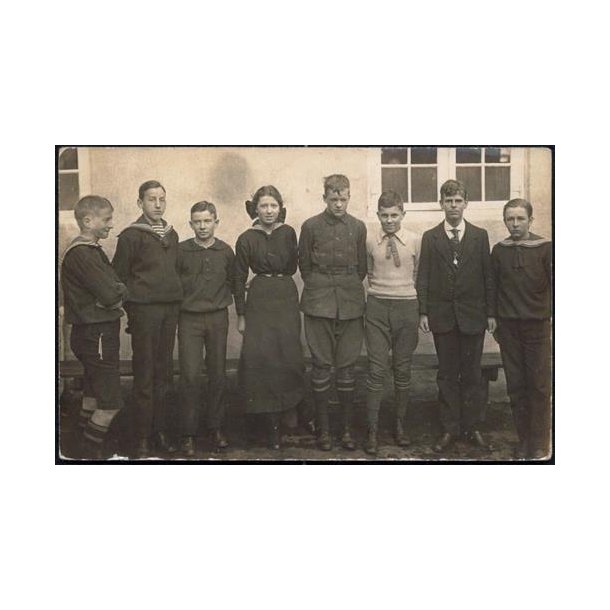 Fotokort Ukendt -Realklassen 1914 - Ubrugt