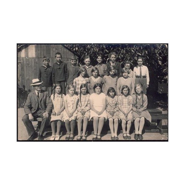 Fotokort Ukendt - Skole?- Ubrugt