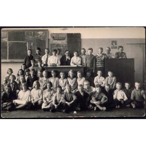 Fotokort Ukendt - Skoleklasse - Ubrugt