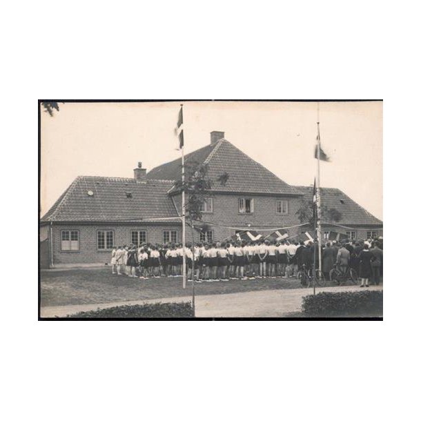 Fotokort Ukendt - Faneindvielse 1929? Ubrugt