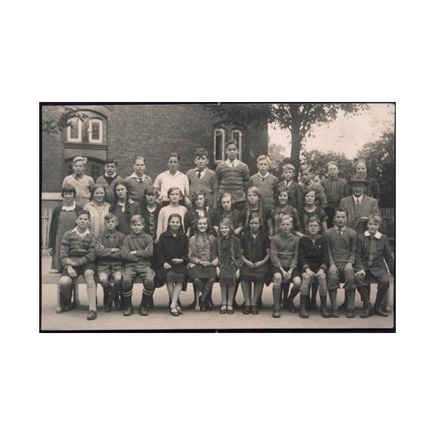 Fotokort Ukendt - Skoleklasse - Ubrugt