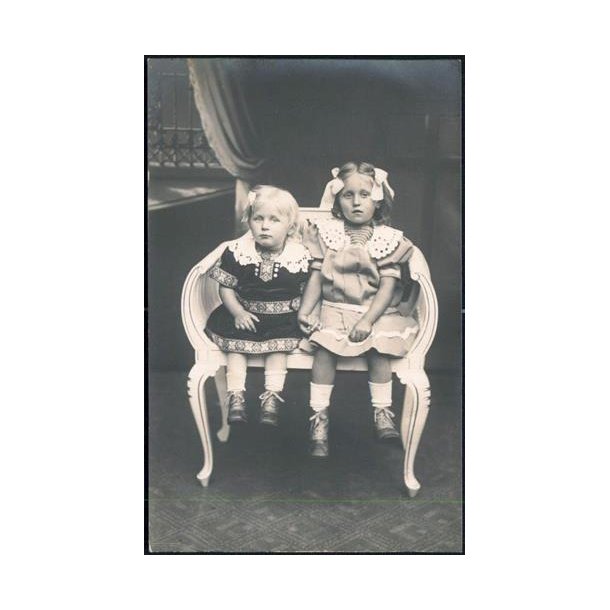 Fotokort Ukendt -B&oslash;rn - Ubrugt