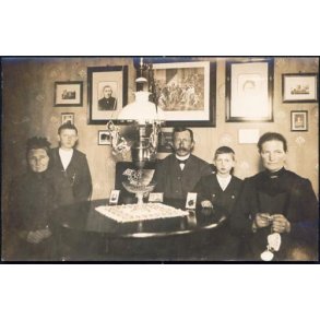 Fotokort Ukendt - Familien ? - Ubrugt