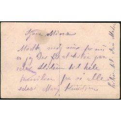 Fotokort Ukendt - Dame- Ubrugt