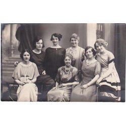 Fotokort Ukendt - Damer - Ubrugt