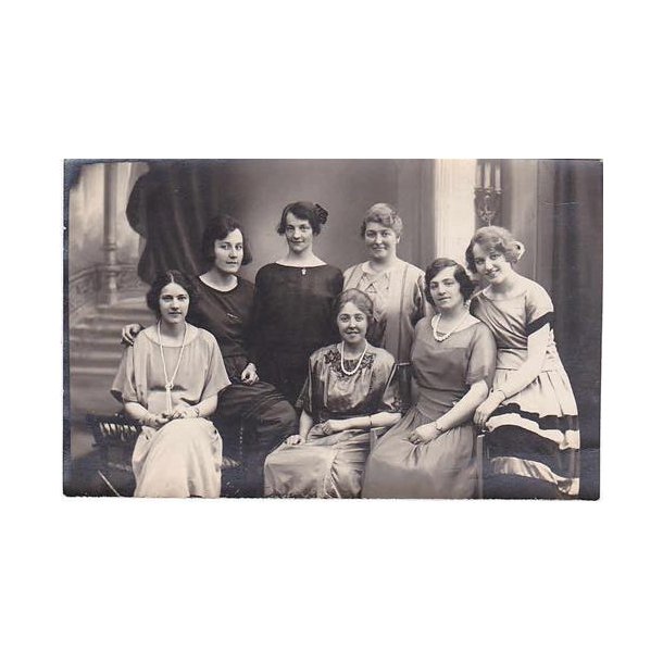 Fotokort Ukendt - Damer - Ubrugt