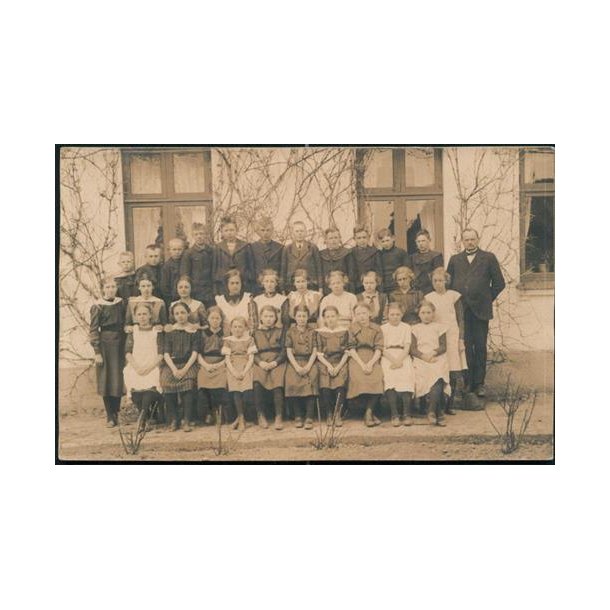 Fotokort Ukendt - Skoleklasse ?- Ubrugt